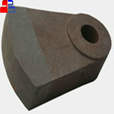 Customized High Manganese Steel Impact Crusher Hammer Head Shredder for Recycling