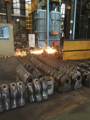 Customized High Manganese Steel Impact Crusher Hammer Head Shredder for Recycling
