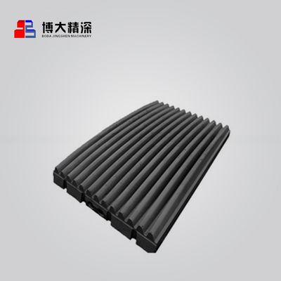 Crushing High Level Manganese Liner C125 Jaw Crusher Wear Parts Jaw Plate with Design