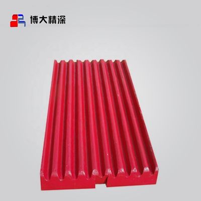 Crushing High Level Manganese Liner C125 Jaw Crusher Wear Parts Jaw Plate with Design