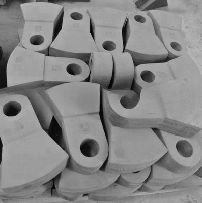 Customized High Manganese Steel Impact Crusher Hammer Head Shredder for Recycling