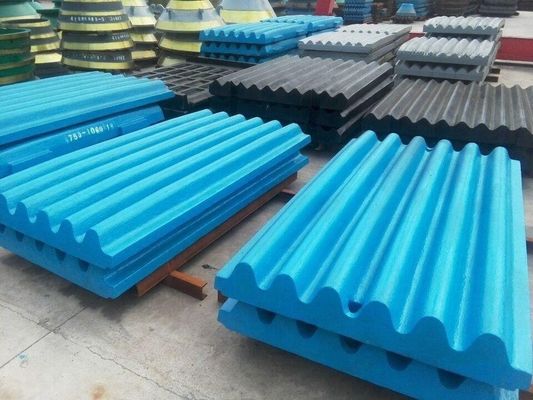 CNC Machining Jaw Plate Spare Parts for Telsmith 2044 2250 2540 3042 Jaw Crusher