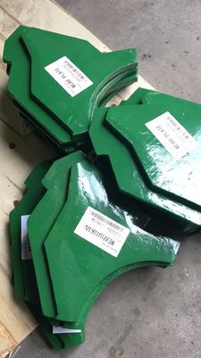 Replacement Wear Plates for Barmac VSI Crusher B9600 Customized Design and Materials