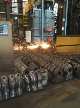 Durable Robust Hammer Head for Impact Crusher Wear and Spare Parts Customized Design