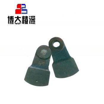 Hammer Mill Shredder High Manganese Steel Wear Parts for Stone Crusher Mining Machinery