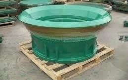 Used Telsmith Crusher Wear Parts 38 SBS 44 SBS 52 SBS Bowl Liner Concave and Mantle