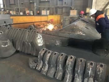 High Manganese Steel Hammer Head for Impact Crusher Wear Parts from Energy Mining