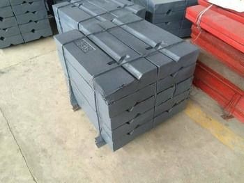 High Chromium Blow Bar for Stone Mining Crusher Weight 500KG Machine Type Crusher