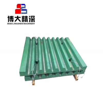 Wear-Resistant Material Jaw Plate for C125 Jaw Crusher Spare Parts in Ore Mining