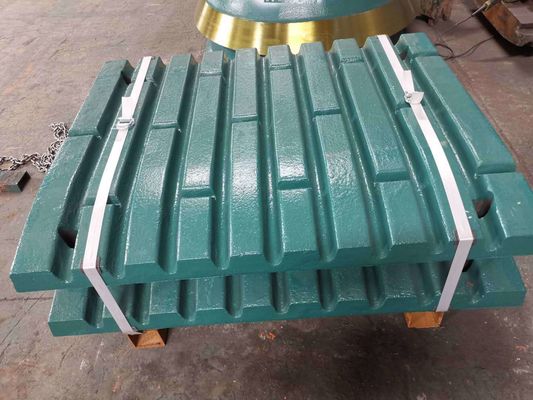 Wear-Resistant Material Jaw Plate for C125 Jaw Crusher Spare Parts in Ore Mining