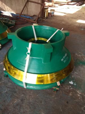 52 SBS Cone Crusher Spare Parts Bowl Liner Concave and Mantle Used for Ore Mining