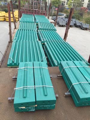 Stone Mining Machine Impact Crusher Wear Parts High Manganese Steel Blow Bar Advantage
