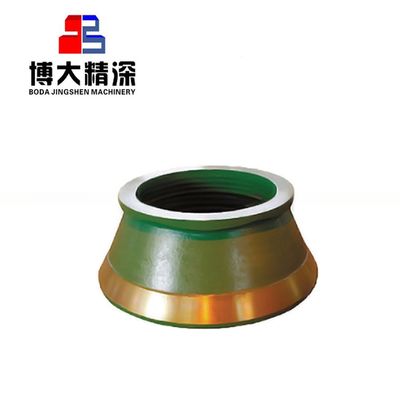 High Manganese Steel Mn18Cr2 Crusher Bowl Liner Replacement Parts for HP300 HP400 HP500