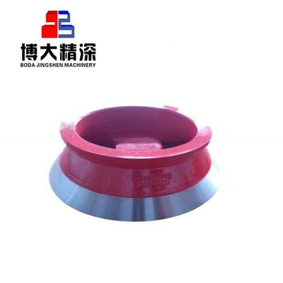 High Manganese Steel Mn18Cr2 Crusher Bowl Liner Replacement Parts for HP300 HP400 HP500