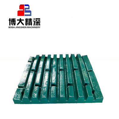 Ore Mining Crusher Parts Fixed and Movable Jaw Plate with Long Service Life