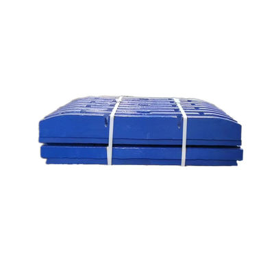 High Manganese Steel Fixed Jaw Plate for C106 Crushers Machinery Replacement Parts