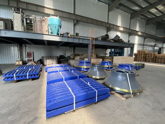High Manganese Steel Fixed Jaw Plate for C106 Crushers Machinery Replacement Parts