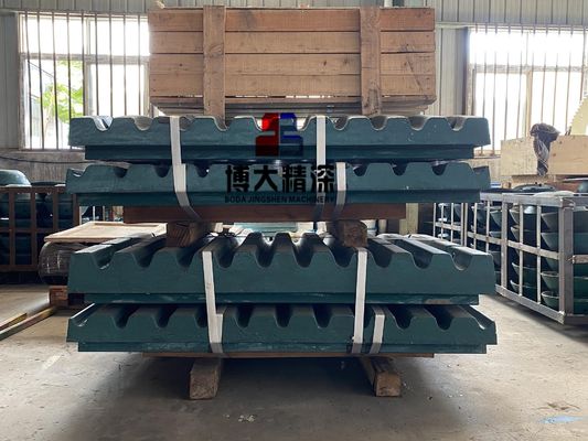 Crusher Jaw Plate for Stone Jaw Crusher Wear Parts C140 C145 C150 Machine Type Crusher