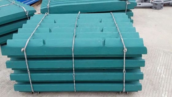 Highly Durable Crusher Jaw Plate for C110 C125 Machine Parts and Drawings Number