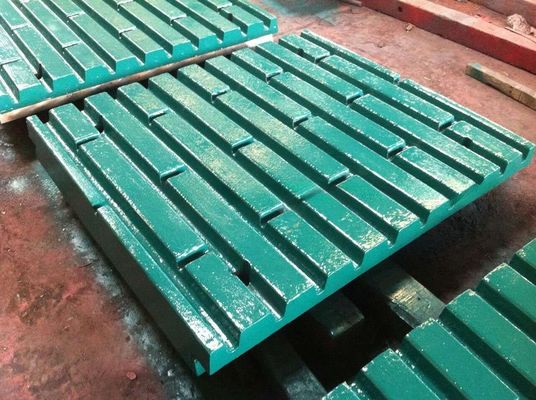 Highly Durable Crusher Jaw Plate for C110 C125 Machine Parts and Drawings Number