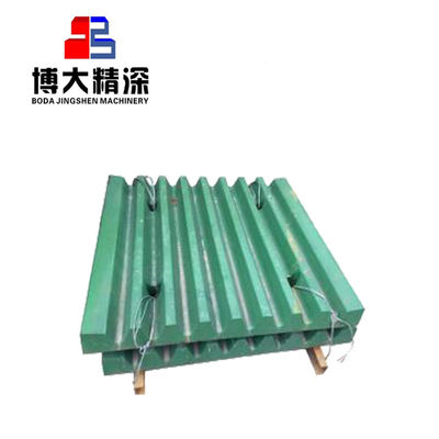 Forging and Machining Process Jaw Plate for Mining Equipment Jaw Crusher Spare Parts