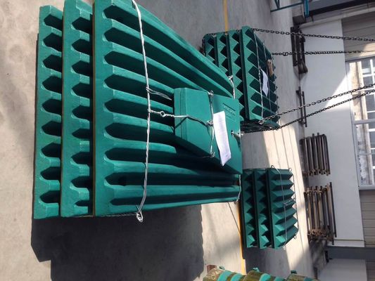 Customized Jaw Plate for C116 C120 C125 Jaw Crusher Spare Parts in Used Mining Machine