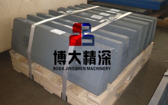 High Cr Crusher Parts Ceramic Insert Impact Crusher Durable and Wear-resistant Advantage