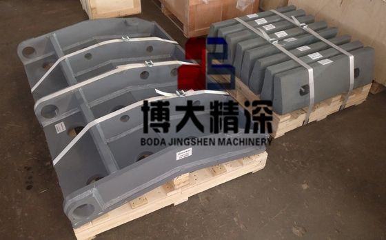 High Cr Crusher Parts Ceramic Insert Impact Crusher Durable and Wear-resistant Advantage