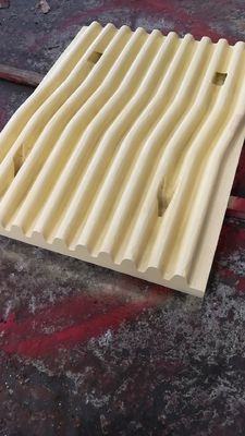 Long Life Telsmith Crusher Spare Parts 2036 Jaw Plate for Jaw Crusher Weight KG 1000