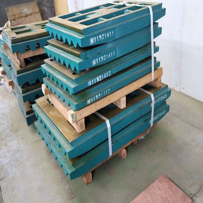 Highly Wear-Resistant Wear Parts Jaw Plate for C140 Jaw Crusher