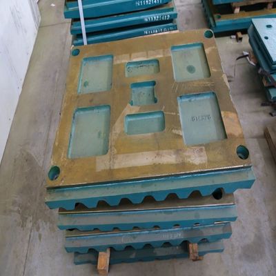 Highly Wear-Resistant Wear Parts Jaw Plate for C140 Jaw Crusher