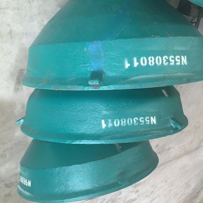 High Manganese Steel Crusher Replacement Parts for HP800 HP700 HP600 Cone Crusher