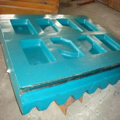 1000KG Weight Crusher C125 Jaw Crusher Wear Parts Jaw Plate for Mining Machine EN124 Standard