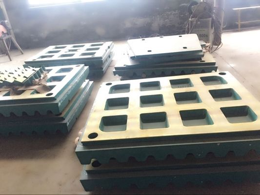 1000KG Weight Crusher C125 Jaw Crusher Wear Parts Jaw Plate for Mining Machine EN124 Standard
