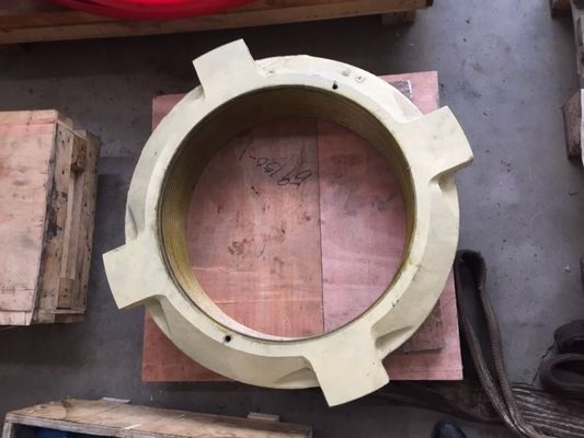 Alloy Steel Locking Nut for CH660 Cone Crusher Spare and Wear Parts OEM Accepted