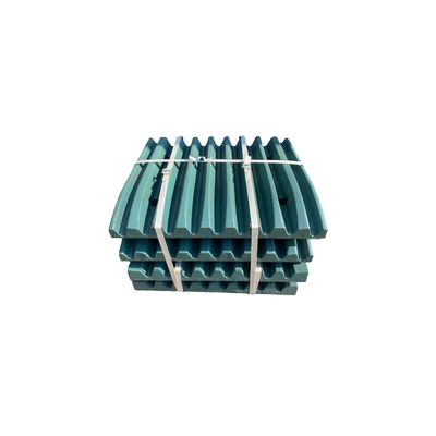Colorful High Manganese Steel Precision-Cast Jaw Plate for C120 Jaw Crusher Wear Parts