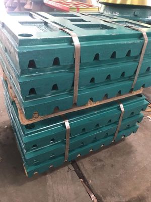 EN124 Standard High Manganese Steel Jaw Plate for C116 Crusher Mn18Cr2 Wear Parts
