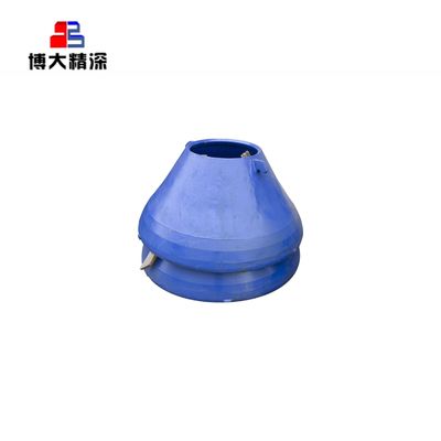 Robust HP4 HP5 HP6 Mantle On Mining Machinery Cone Crusher Components
