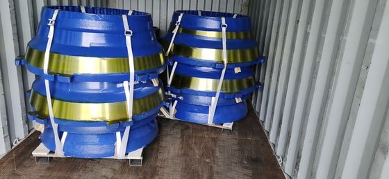 Robust HP4 HP5 HP6 Mantle On Mining Machinery Cone Crusher Components