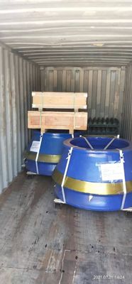 Robust HP4 HP5 HP6 Mantle On Mining Machinery Cone Crusher Components