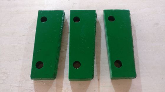 High Manganese Steel Barmac B7150 VSI Crusher Spare Parts Trail Plate by CNC Machining