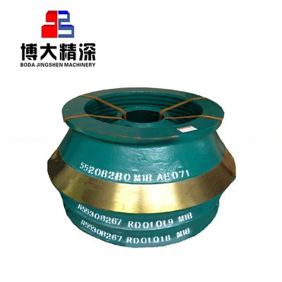Crusher Spare Parts HP100/200/300/400 Bowl Liner And Mantle With For Mining Machine