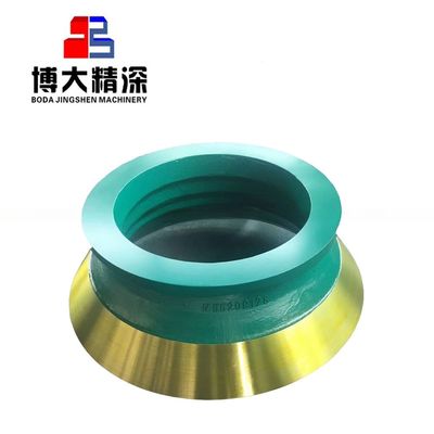 Crusher Spare Parts HP100/200/300/400 Bowl Liner And Mantle With For Mining Machine