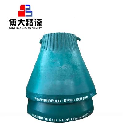 Manganese Steel Cone Crusher Machine Spare Parts Mn18Cr2 Mantle Concave and Bowl Liner