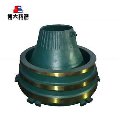 High Selling Product Cone Crusher Wear Parts Manganese Steel Mn18Cr2 Mantle and Bowl Liner
