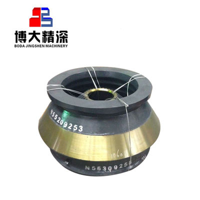 High Manganese Steel HP100/200/300/400 Cone Crusher Bowl Liner And Mantle Weight KG 1000