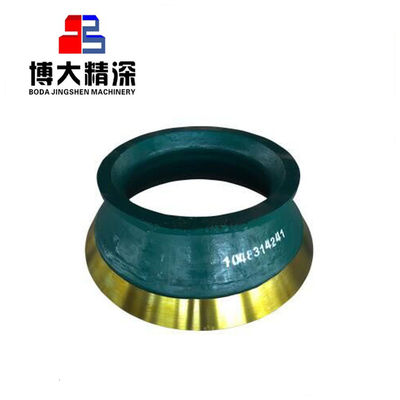 High Manganese Steel HP100/200/300/400 Cone Crusher Bowl Liner And Mantle Weight KG 1000