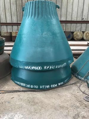GP220 Stone Cone Crusher Spare Parts Durable Mantle and Bowl Liner with EN124 Standard