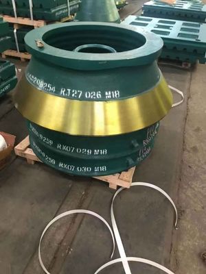 GP220 Stone Cone Crusher Spare Parts Durable Mantle and Bowl Liner with EN124 Standard