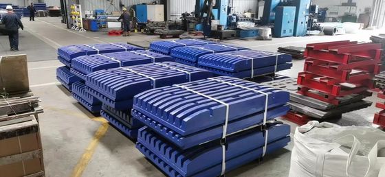 Crusher Machine Type Acceptable OEM Mn18 CR Jaw Plate for Mining Quarry Equipment